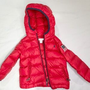 Ralph Lauren Red Puffer Jacket